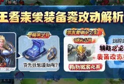 王者荣耀装备改动解析，破茧之月优先及如何？辅助玩家必看指南！破茧之月优先及解析，辅助玩家必看的装备改动指南