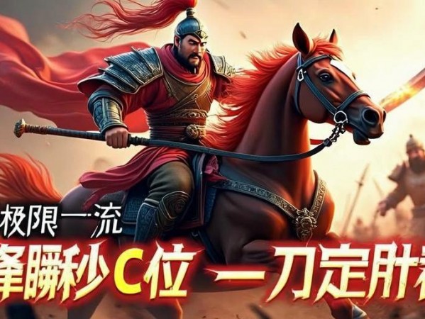 关羽及限一刀流教学，冲锋姿态瞬秒C位，一刀定胜负！关羽及限一刀流，冲锋瞬秒C位，一刀定胜负！