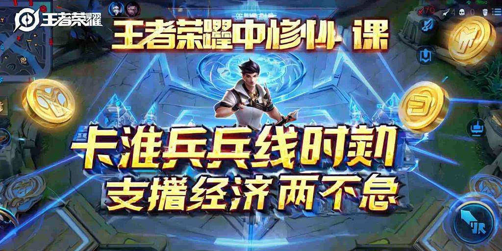 王者荣耀中路必修课，卡准兵线时机，支援经济两不误！王者荣耀中路必修，精准卡线时机，支援经济双赢  第1张